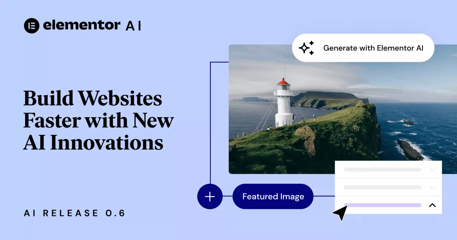 Introducing AI-generated featured images, container names and text generation within WordPress