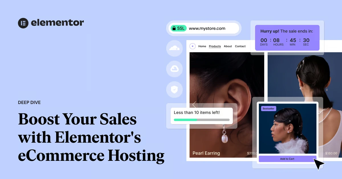 Boost Sales with Elementor’s Sell Pro and Pro+ eCommerce Hosting