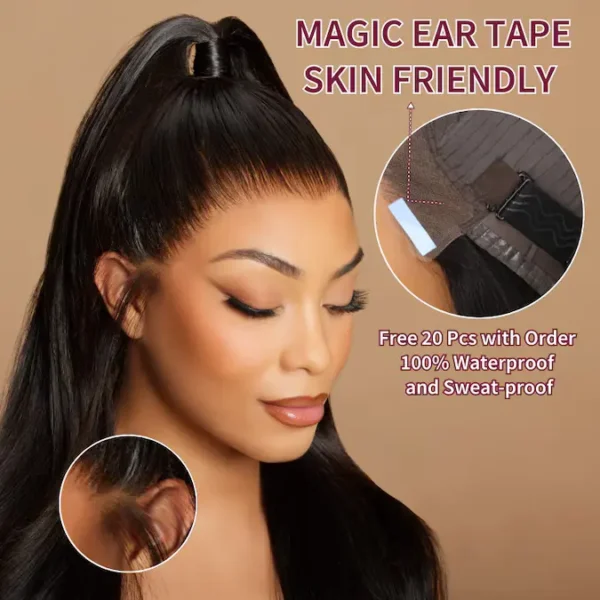 Beautyforever @Lynee 7x5 and 13x4 Pre-Everything Lace Frontal Black Cherry Layered Straight and Loose Wave Effortlessly Glueless Wig - Image 2