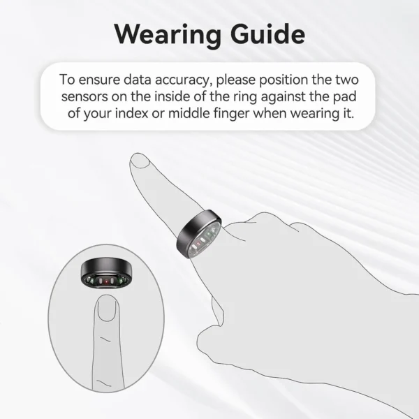 RingConn Sizing Kit - Size First Before You Buy - Choose from 9 Sizes - Sizes 6 to 14 - Find The Perfect Ring Size Smart Ring Size - Only Compatible Smart Ring - Image 3