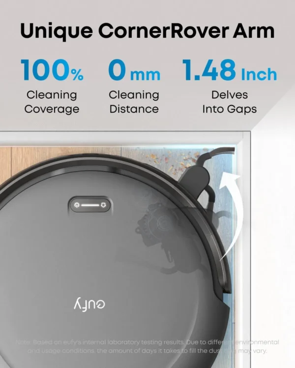 eufy Robot Vacuum Omni C20, Robot Vacuum and Mop Combo, Self Emptying, Auto Mop Washing and Auto Drying for Hands-free Cleaning, 7000 Pa Powerful Suction, 3.35-Inch Ultra-Slim Body, All-in-One Station - Image 5