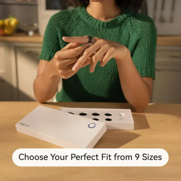 RingConn Sizing Kit - Size First Before You Buy - Choose from 9 Sizes - Sizes 6 to 14 - Find The Perfect Ring Size Smart Ring Size - Only Compatible Smart Ring - Image 4