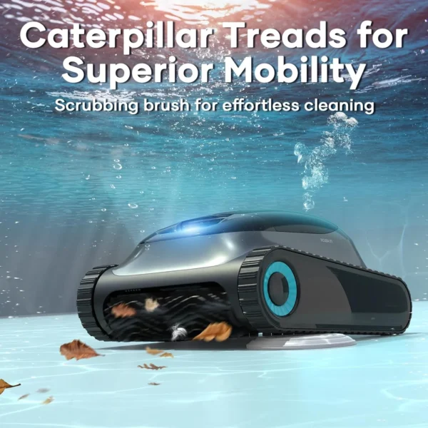 AIPER Scuba S1 Cordless Robotic Cleaner, Smart Navigation for Inground Pools up to 1,600 Sq.ft, Wall and Waterline Cleaning Vacuum - Image 6